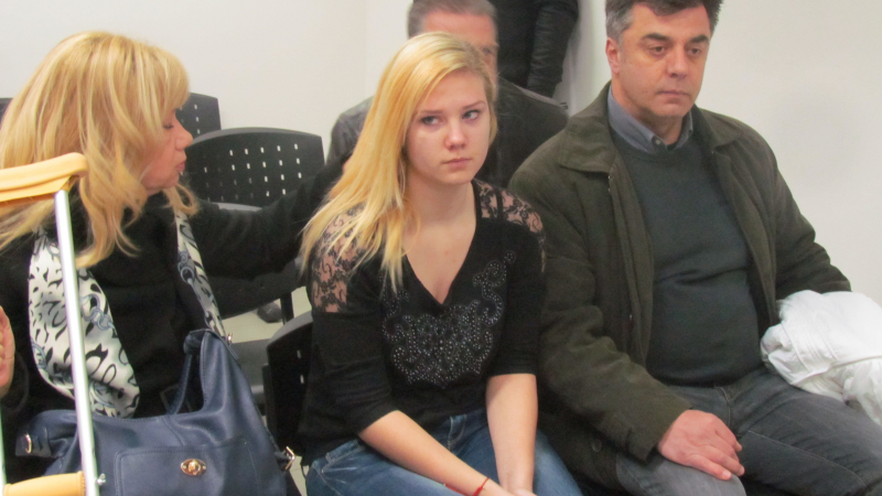 Ученичката, прегазената от гръцки студент, с иск за 12 000 лева 