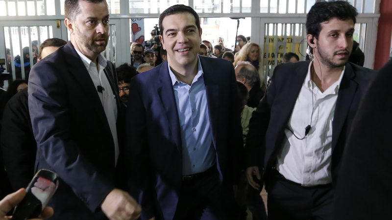 Първи Exit poll от Гърция: СИРИЗА води с 33.5% - 35.5%
