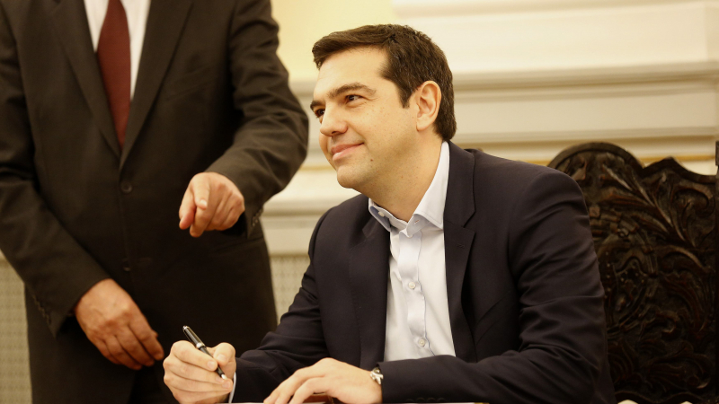 Официално: Ципрас положи клетва като премиер 