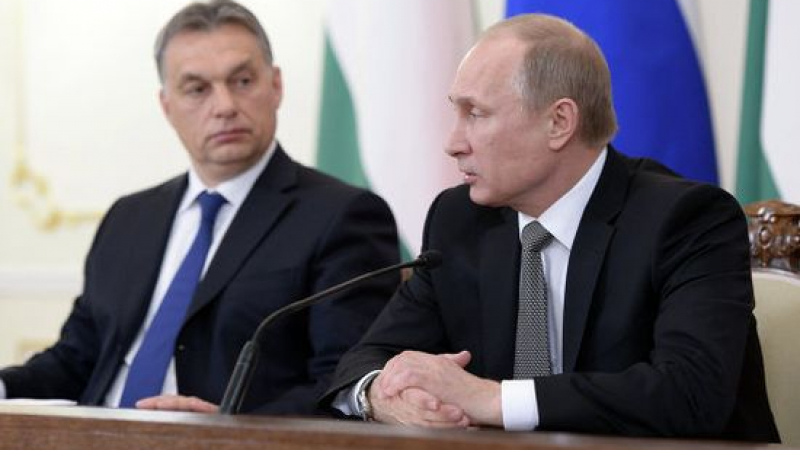Пет документа подписаха Владимир Путин и Виктор Орбан