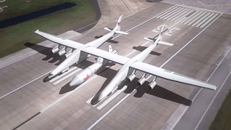 Започна сглобяването на най-големия самолет в света (ВИДЕО)