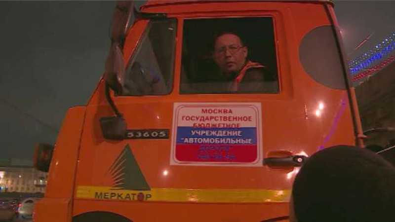 Ето го шофьора на снегорина, който закри убийството на Немцов