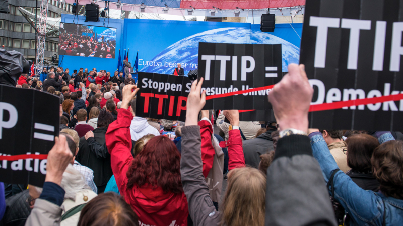 САЩ забраниха на ЕС да публикува договора TTIP 