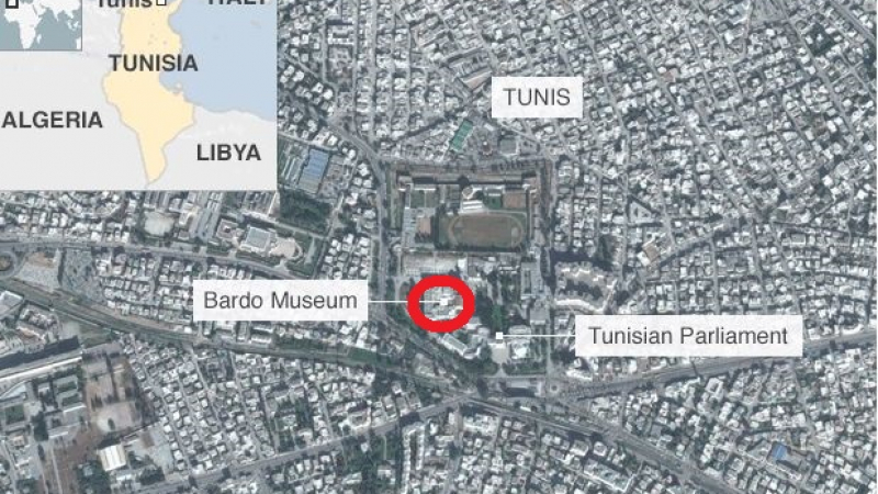 8 трупа и заложническа драма с чужденци в столицата на Тунис (ВИДЕО)