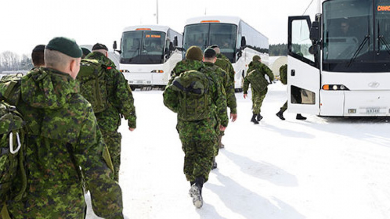 Въоръжените сили на Канада започнаха учения в Арктика