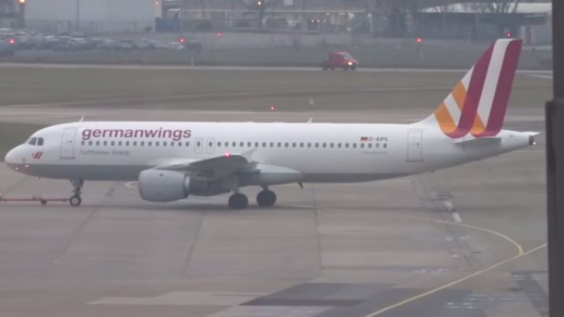 Ето го последното ВИДЕО на разбилия се самолет на Germanwings