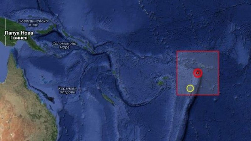 Земята не се успокоява: Два мощни труса в Тихия океан