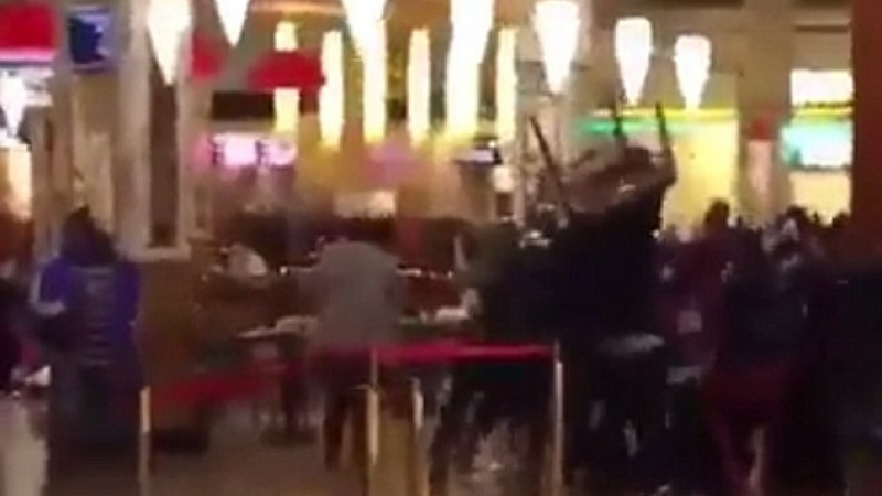 Масов бой с 400 души заради дайкири бар (ВИДЕО) 