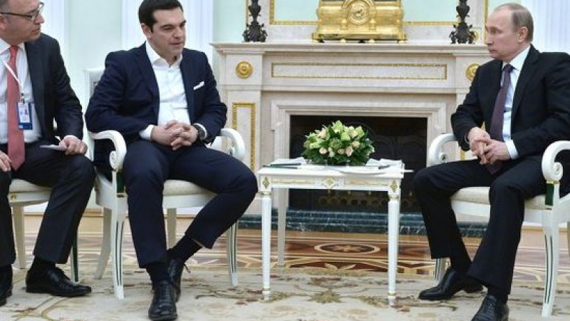 Владимир Путин: Гърция ще спечели стотици милиони евро от „Турски поток”