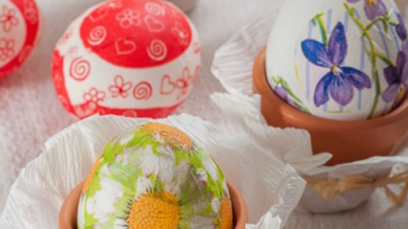 Най-авангардните трикове за боядисване на яйца (СНИМКИ/ВИДЕО)