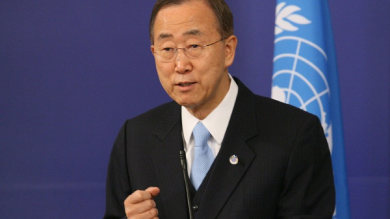 Бан Ки-мун: През 2050 г. бежанците ще са 1 милиард!