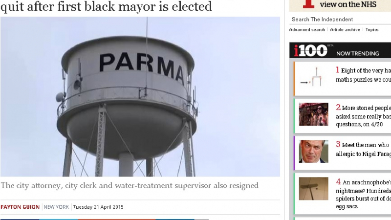 Полицаи напускат заради чернокож кмет