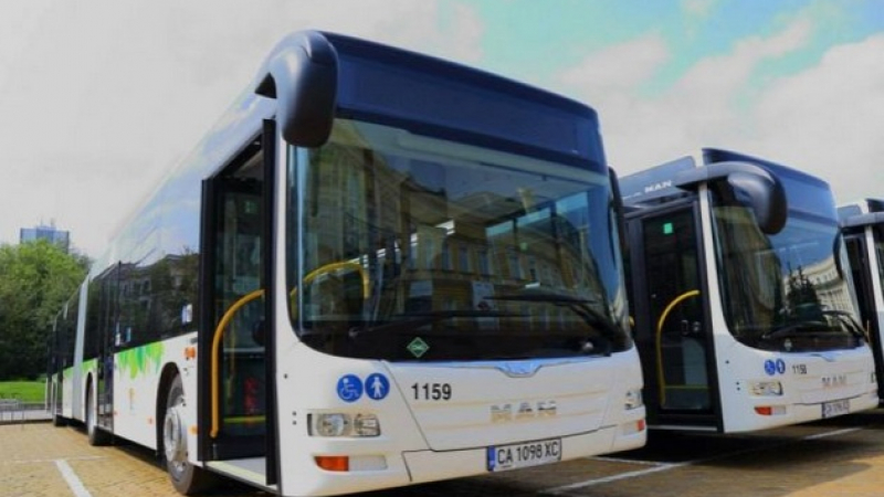 От понеделник тръгват новите автобуси в София