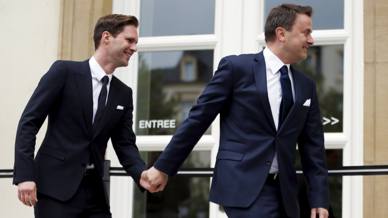 Първата в ЕС гей сватба на действащ министър-председател (СНИМКИ)