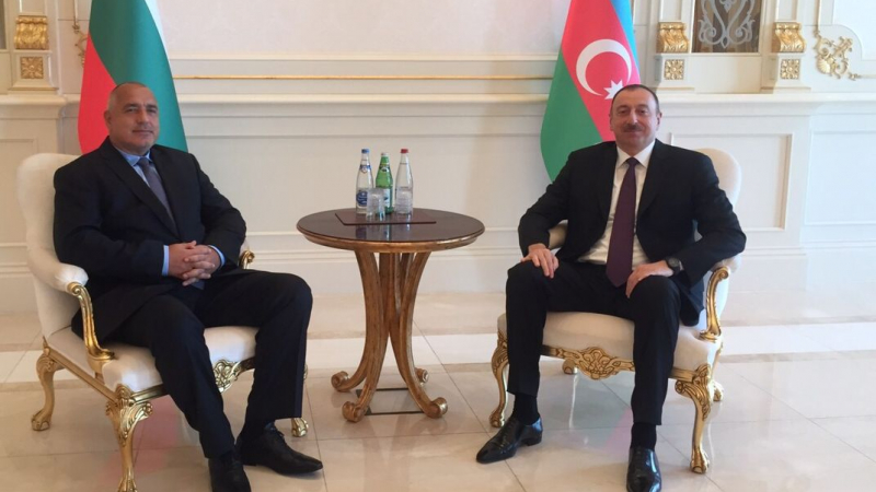 Бойко Борисов и Илхам Алиев обсъдиха доставките на азерски газ