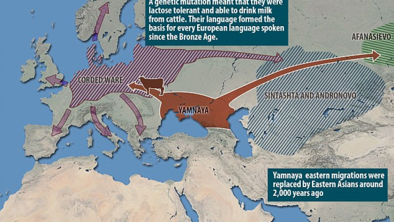 Изследване: Модерна Европа е била формирана от пиещи мляко руснаци 