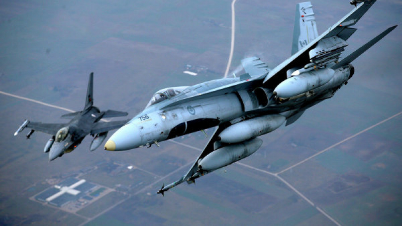 ВВС на САЩ са луднали от руски самолети през 2020 година 