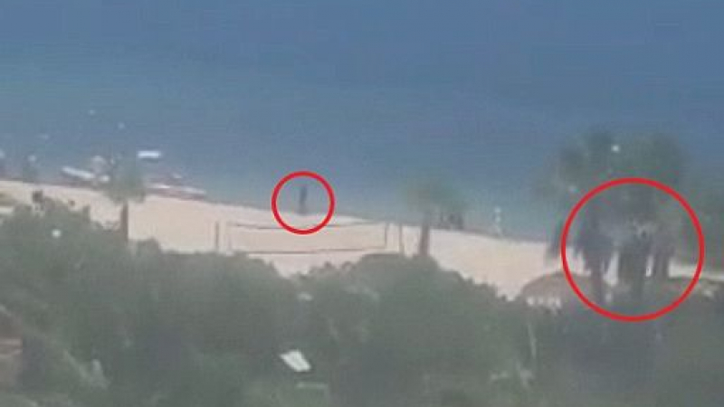 Турист засне ужаса на атаката в Тунис (ВИДЕО) 