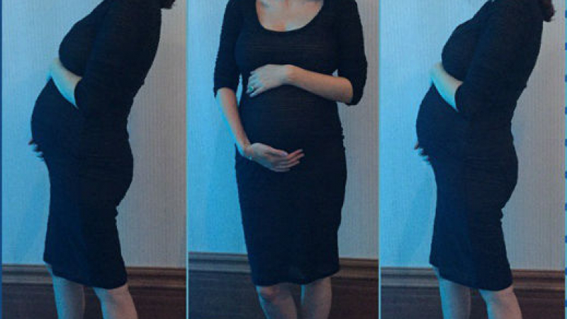 Бременната Ива Софиянска в трогателна фотосесия 