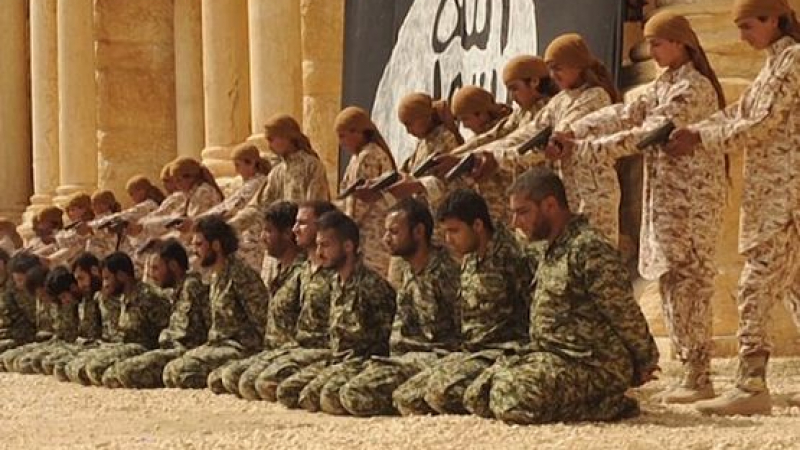 &quot;Ислямска държава&quot; екзекутира накуп 25 сирийци (ВИДЕО 18+) 