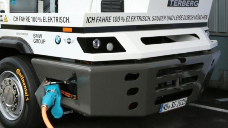 BMW ще използва 40-тонен електрически камион