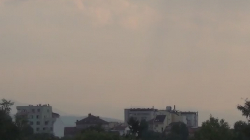 Вижте бурята над Пловдив (ВИДЕО)
