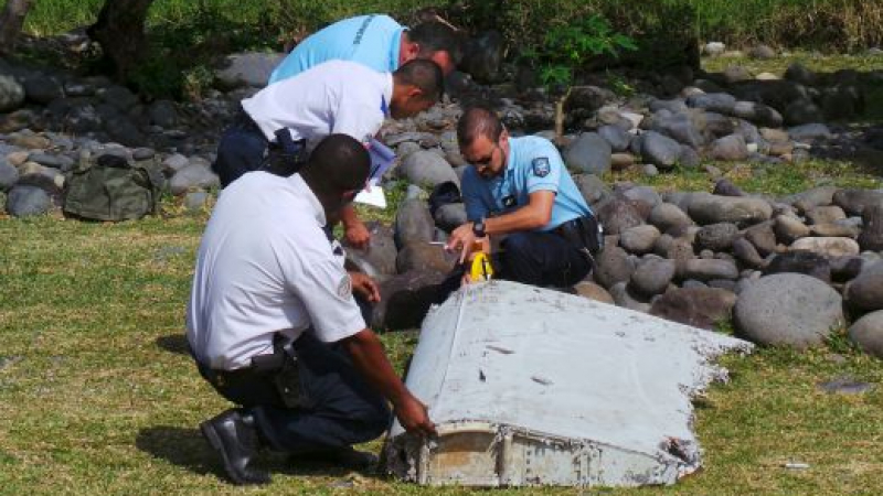 Обрат: Отломката, намерена на остров Реюнион, е парче от домашна стълба