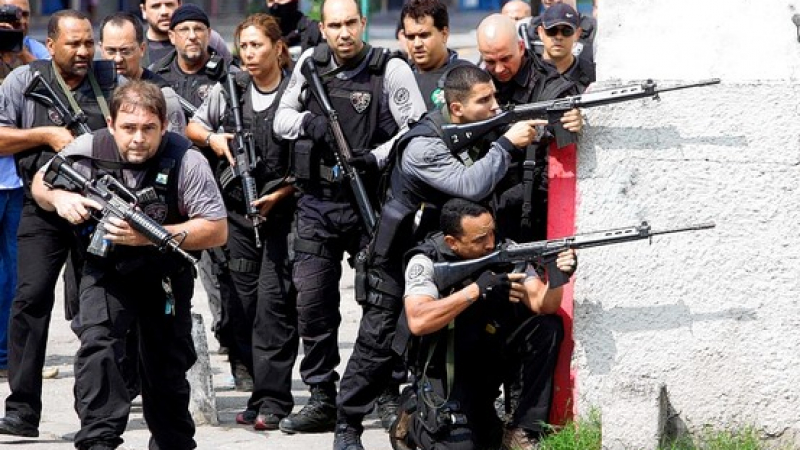 Военната полиция в Бразилия убила над 1 500 души за 5 години
