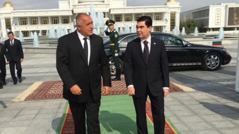 Бойко Борисов: Чакаме природен газ от Туркменистан през Турция и Гърция