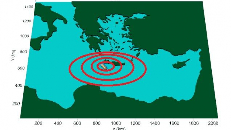 Трус от 7 по Рихтер до Крит ще предизвика огромно цунами (ВИДЕО)
