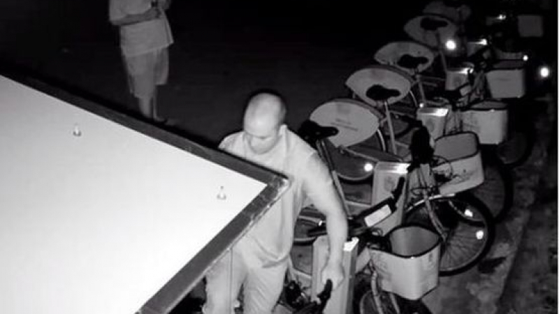 Крадецът на общинско колело в Бургас се оказа бивш охранител