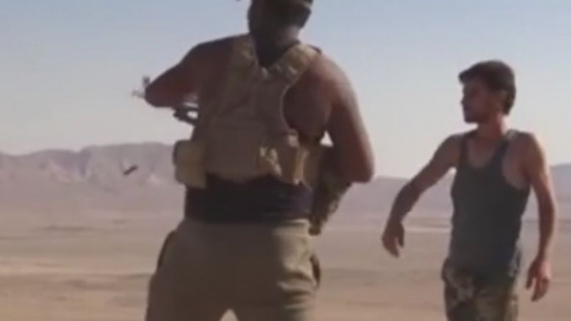 Репортер се оказа в епицентъра на боевете за Палмира (ВИДЕО)  