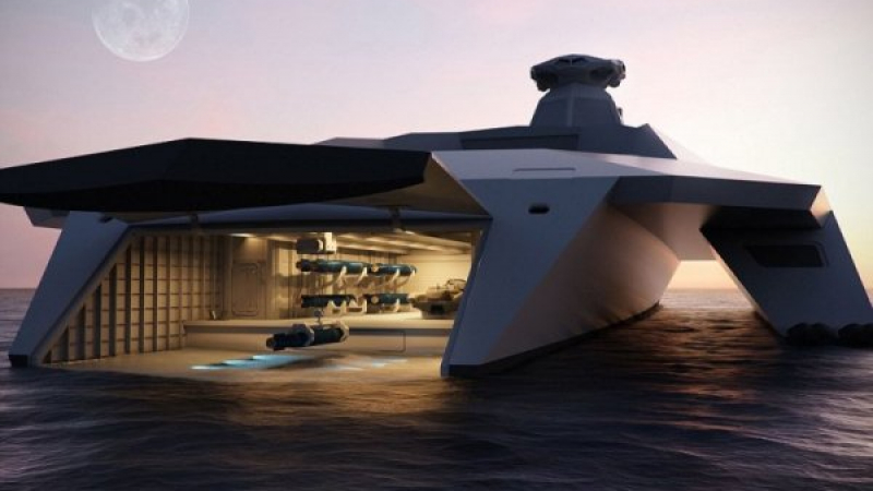 Военните кораби от бъдещето ще са като дистанционно управляеми невидими зверове (СНИМКИ) 