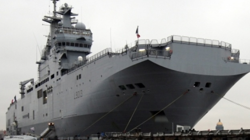 Франция се издължи изцяло на Русия за корабите &quot;Мистрал&quot;. 