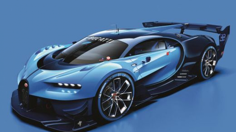 Bugatti показа Vision Gran Turismo (СНИМКИ)
