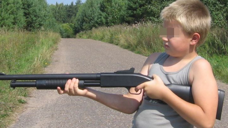 7-годишно момче застреля братчето си с въздушна пушка 