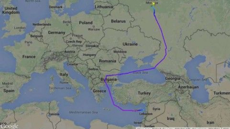 Външно потвърди: Руски самолет все пак е прелетял над България към Сирия