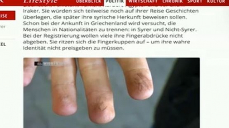 Бежанците захитряха: Правят драскотини по пръстите си, за да не дават отпечатъци 