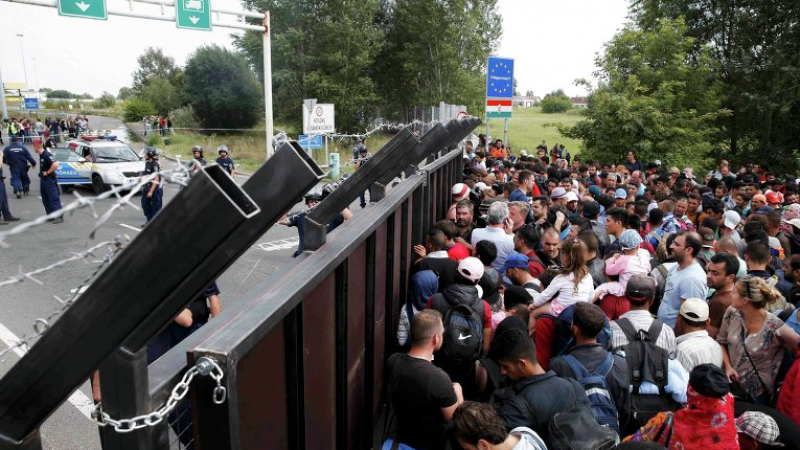 Евространа затвори кепенцата за бежанците