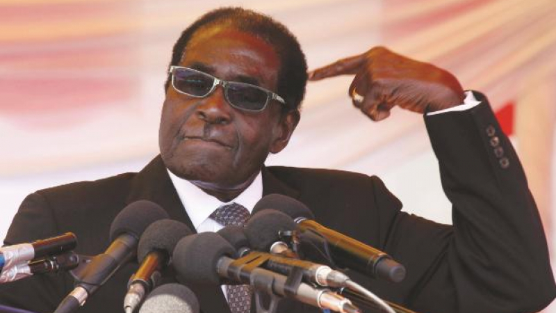 Гаф: Мугабе прочете погрешка реч, която вече е изнасял