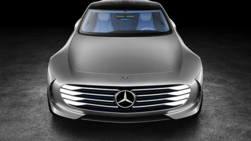 Mercedes-Benz показа прототип на аеродинамичен шампион (СНИМКИ)