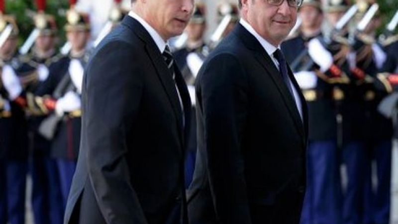 Путин пристигна в Елисейския дворец за преговорите на &quot;Нормандската четворка&quot; (ВИДЕО)