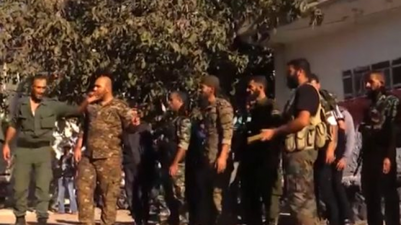 Бивши военни спряха атака на „Ислямска държава” в 
Южна Сирия (ВИДЕО)