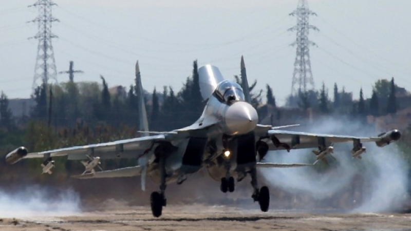 Ексклузивно за войната: Пентагонът разкри за опасна засечка с руски самолети в Сирия!