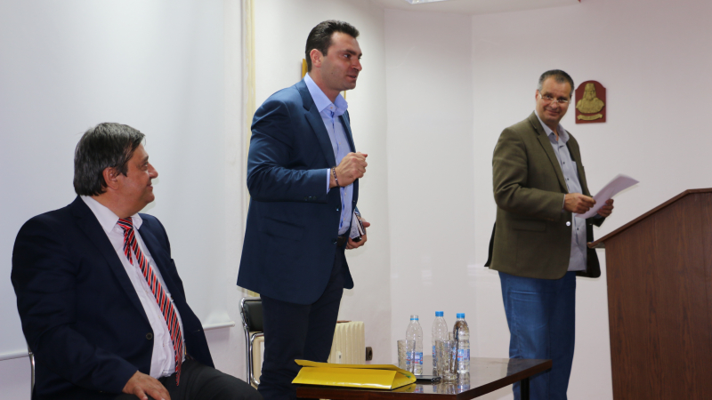 Кандидатът за кмет на София проф. Михаил Мирчев: БСП е патриотична партия и подкрепя каузата на тракийските бежанци