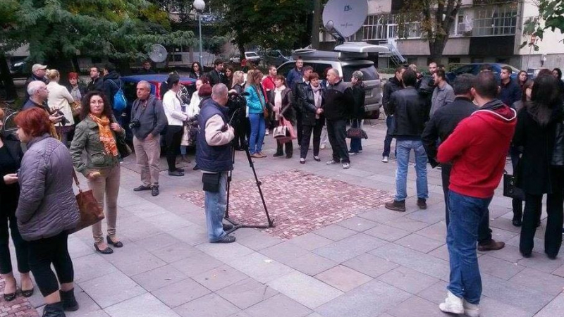 Протест в Пловдив подкрепи пометената от гърка Катерина
