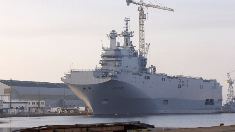 Париж може да строи нови кораби за Москва
