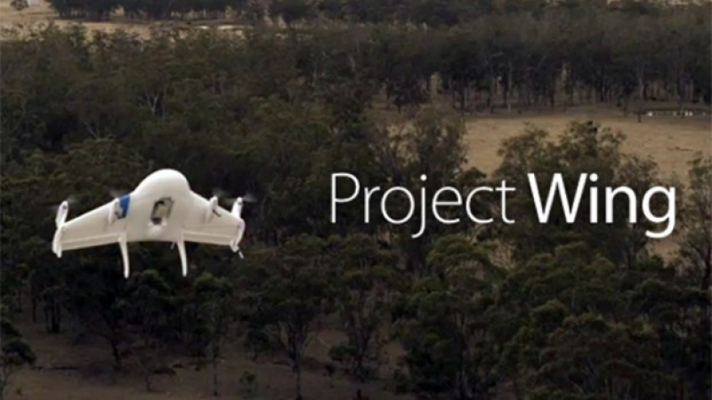 Google стартира доставките с дронове по Project Wing през 2017 г. 