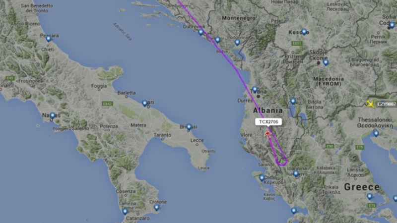 Самолети за британските туристи в Египет, обръщат над Албания (СНИМКИ)