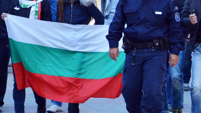 Протестиращи полицаи блокираха кръговото във Видин
